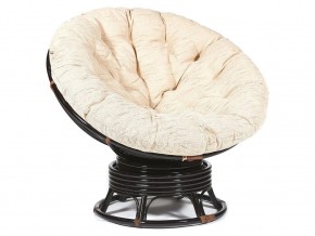 Кресло-качалка Papasan w 23/01 B с подушкой Antique brown, ткань Старт в Тарко-Сале - tarko-sale.магазин96.com | фото