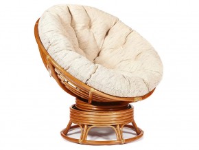 Кресло-качалка Papasan w 23/01 B с подушкой Cognac, ткань Старт в Тарко-Сале - tarko-sale.магазин96.com | фото