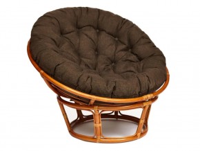 Кресло Papasan 23/01 W с подушкой Cognac, ткань Коричневый в Тарко-Сале - tarko-sale.магазин96.com | фото