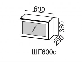 ШГ600с/360 Шкаф навесной 600/360 (горизонт. со стеклом) в Тарко-Сале - tarko-sale.магазин96.com | фото