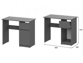Стол письменный 900 Денвер Графит серый в Тарко-Сале - tarko-sale.магазин96.com | фото